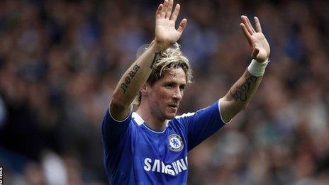 Chelsea striker Fernando Torres