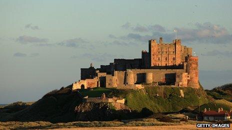 Bamburgh Castle, Northumberland