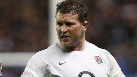 England hooker Dylan Hartley