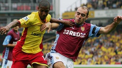 England winger Ashley Young is the Watford Academy's biggest success