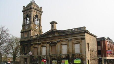 Locarno building in Swindon