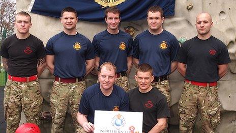 Soldiers from the 2nd Battalion The Duke of Lancaster's Regiment