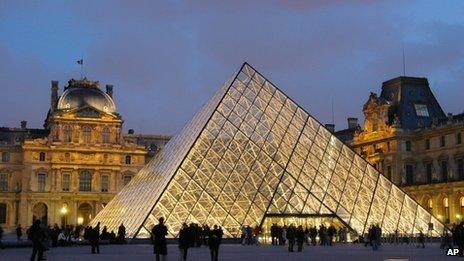 The Louvre in Paris