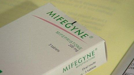 Mifegyne abortion drug