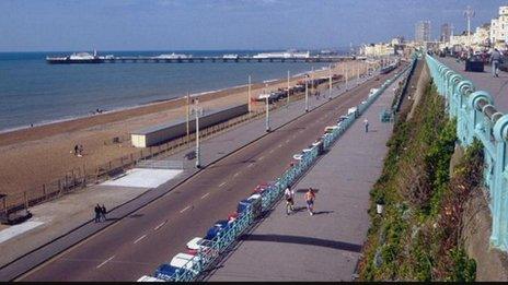 Brighton seafront