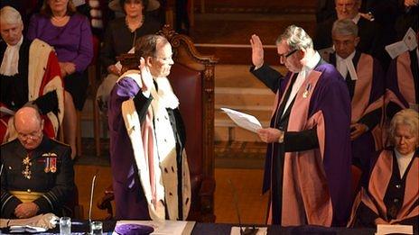 Guernsey Bailiff Richard Collas sworn into office