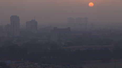 Karachi sunrise