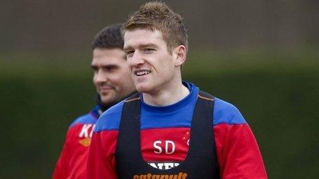 Rangers captain Steven Davis