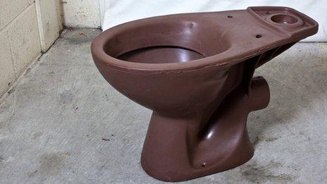 Chocolate toilet