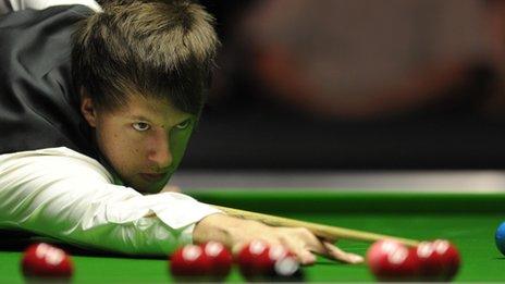 Snooker player Judd Trump