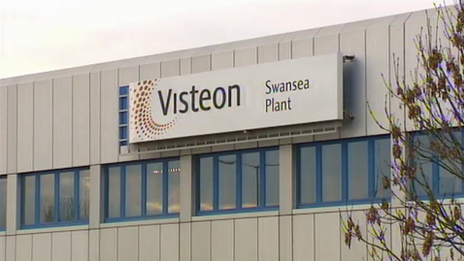 Visteon's Swansea plant