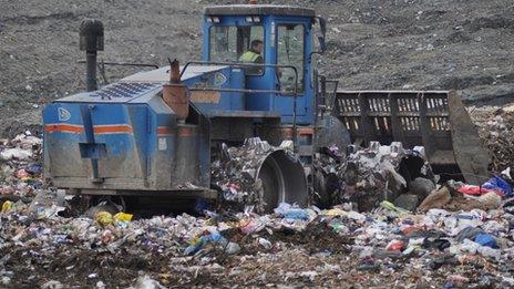 Landfill site, Dimmer, Castle Cary