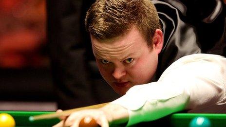 Snooker player Shaun Murphy