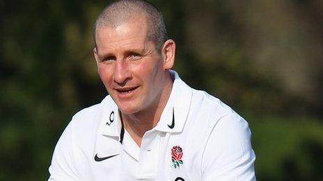 England coach Stuart Lancaster