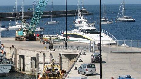 Alderney's Braye Harbour