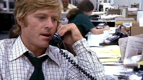 Robert Redford in All The President's Men