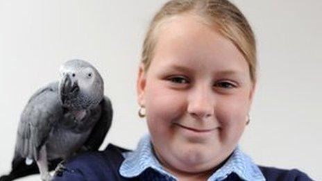 Shannon Underhill with Scarlet
