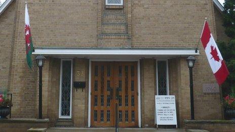 Dewi Sant Welsh United Church in Toronto