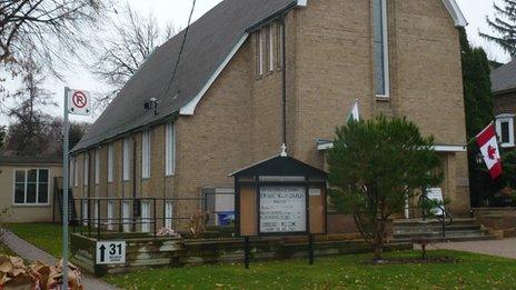 Dewi Sant Welsh United Church in Toronto