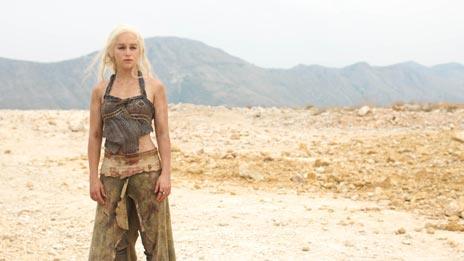 Emilia Clarke as Daenerys Targaryen