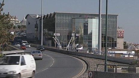 The Waterfront building in Bournemouth