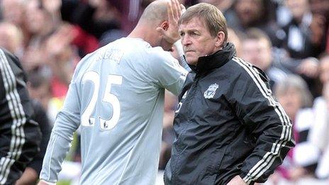 Liverpool boss Kenny Dalglish