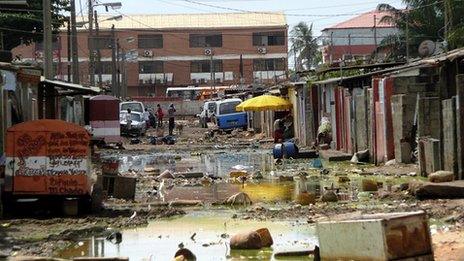 Slum in Luanda