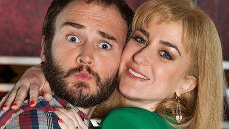 Oliver Lansley and Katherine Kelly in The Best Possible Taste