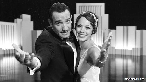 Jean Dujardin and Berenice Bejo in The Artist