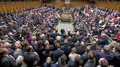 MPs in the House of Commons