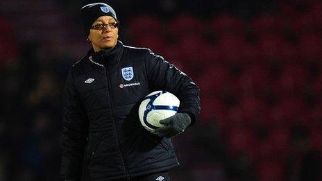 England manager Hope Powell