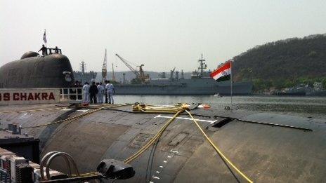 INS Chakra in Vishakhapatnam