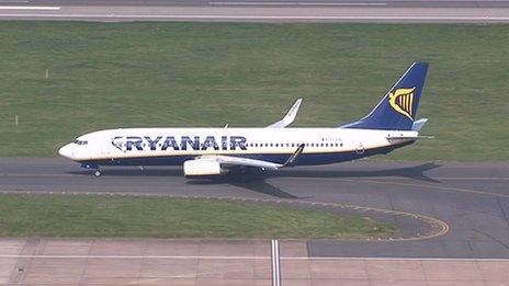 Ryanair aircraft