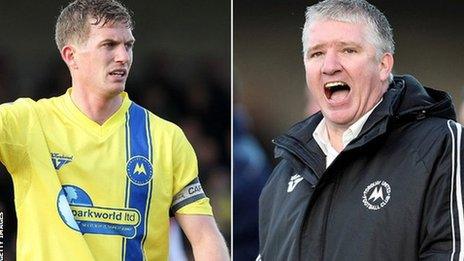 Lee Mansell (left) and Martin Ling