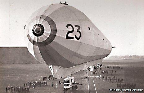 R23 coming into land at Pulham