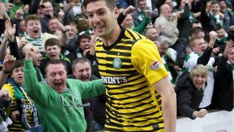 Charlie Mulgrew scored for Celtic