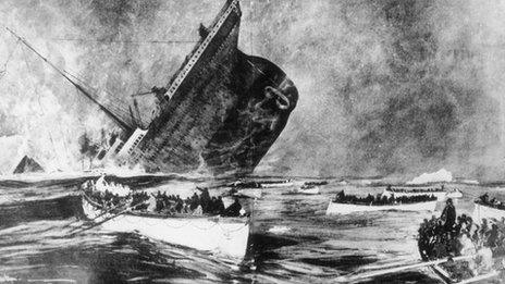 Titanic sinking