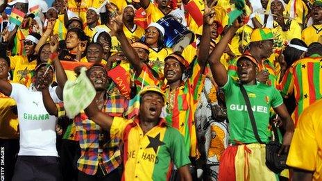 Ghana fans