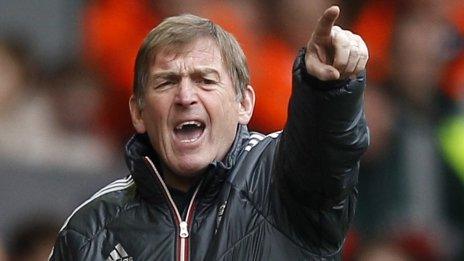 Liverpool manager Kenny Dalglish