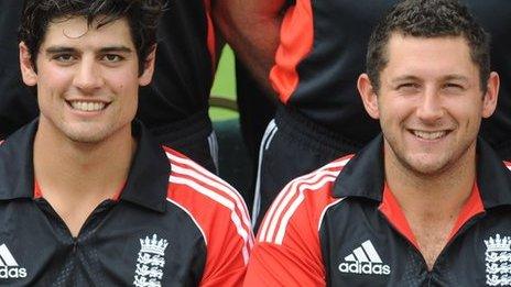 Alastair Cook and Tim Bresnan