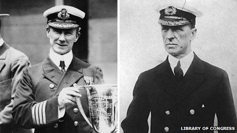 Captains Arthur Rostron and Stanley Lord