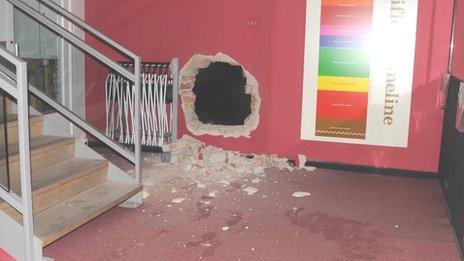 Hole in wall