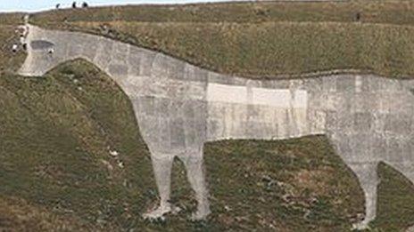 Westbury white horse