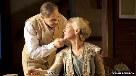 David Suchet and Laurie Metcalf in Long Day's Journey into Night (photo: Johan Persson)