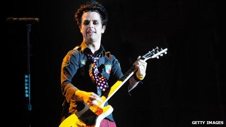 Billie Joe Armstrong from Green Day