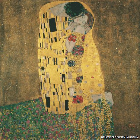 The Kiss by Gustav Klimt