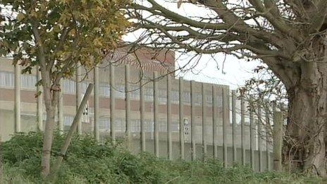 Warren Hill young offenders prison, Suffolk