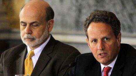 Bernanke and Geithner