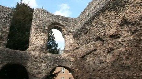 Reading Abbey ruins