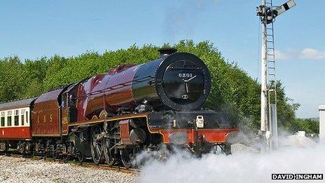 Princess Elizabeth steam locomotive